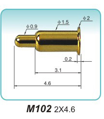 弹簧顶针M102 2X4.6