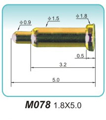 电源接触顶针M078 1.8X5.0