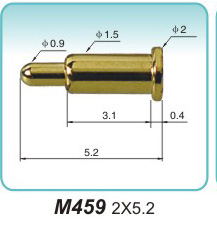 弹簧接触针  M459  2x5.2