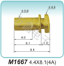 大电流探针M1667 4.4X8.1(4A)