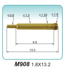 接收信号弹簧针M908 1.8X13.2
