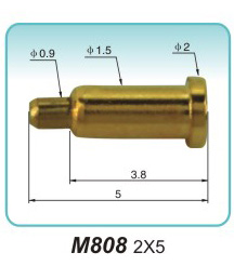 弹簧接触针产品M808 2X5