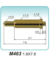 弹簧接触针  M463  1.8x7.8