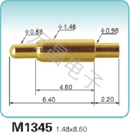 M1345 1.48x8.60pogopin弹簧顶针 pogopin   探针  磁吸式弹簧针