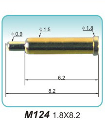 弹簧探针M125 2X5.8