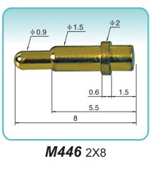 弹簧探针  M446  2x8