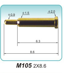 探针M105 2X8.6