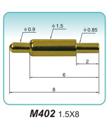 弹簧顶针M402 1.5X8