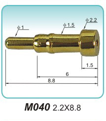 充电器弹簧针M040 2.2X8.8
