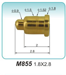 铜弹簧端子M855 1.8X2.8
