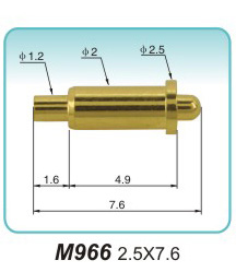 POGO PIN M966 2.5X7.6