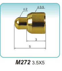 弹簧接触针  M272 3.5x5