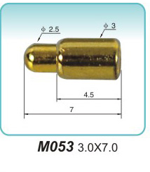 黄铜弹簧端子M053 3.0X7.0