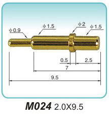 弹簧接触针M024 2.0X9.5