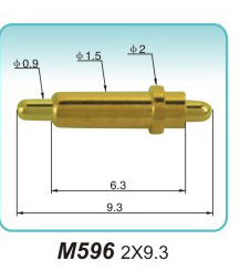 弹簧接触针  M596  2x9.3
