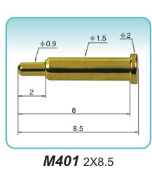 弹簧顶针M401 2X8.5