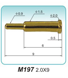 弹簧探针  M197 2.0x9