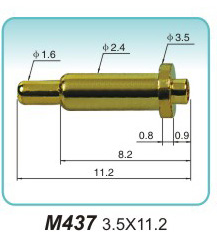 弹簧探针  M437  3.5x11.2