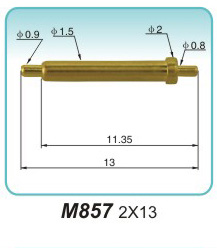 弹簧探针M857 2X13