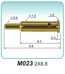 POGO PIN M023 2X8.8