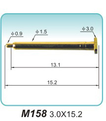 弹簧探针M158 3.0X15.2