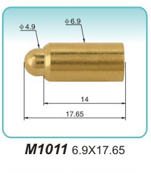 弹簧探针M1011 6.9X17.65