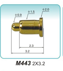 POGO PIN   M443  2x3.2