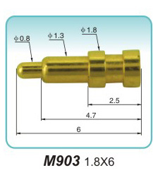 弹簧探针M903 1.8X6