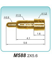 充电pin针  M588 2x5.6