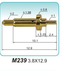 弹簧接触针  M239 3.8x12.9
