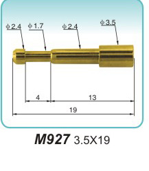 弹簧接触针M927 3.5X19