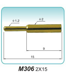 弹簧接触针  M306 2×15