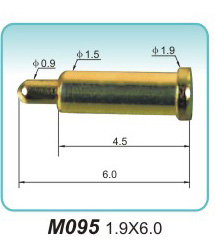 铜弹簧端子M095 1.9X6.0