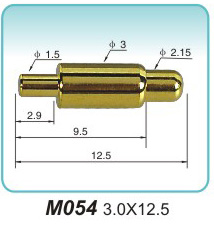 充电器弹簧针M054 3.0X12.5