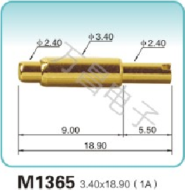 M1365 3.40x18.90(1A)pogopin