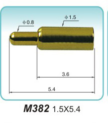 弹簧接触针  M382  1.5x5.4