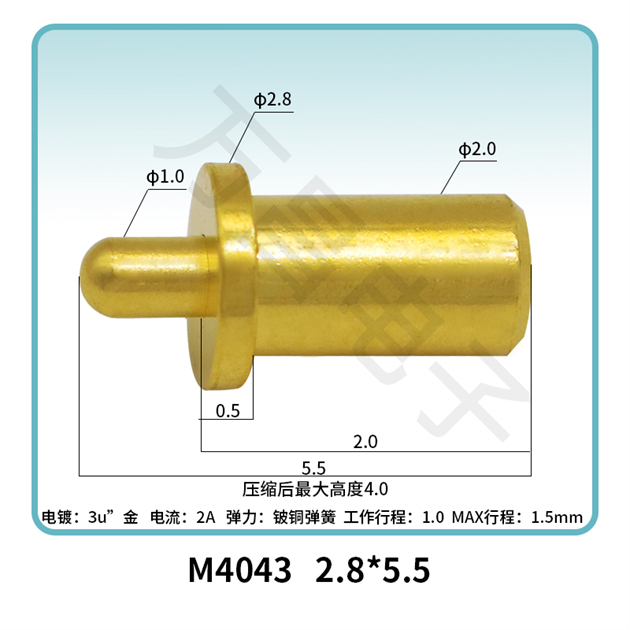 M4043(2A) 2.8*5.5