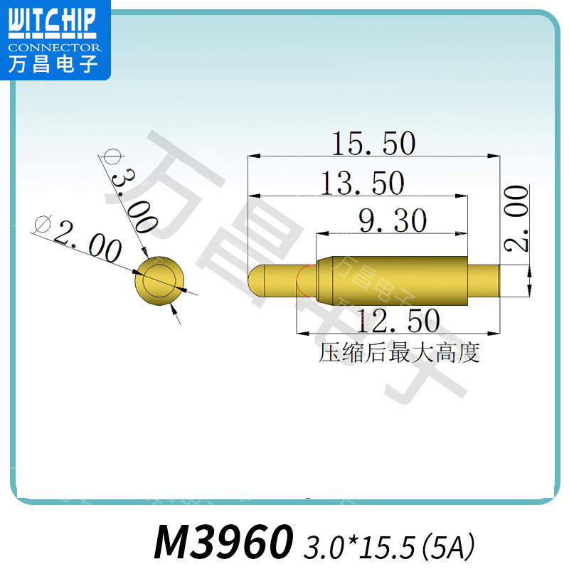 M3960 3.0×15.5（5A）