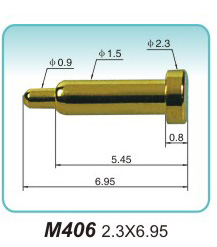 手机连接器M406 2.3X6.95