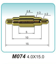 双头弹簧顶针M074 4.0X15.0