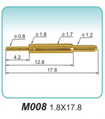 弹簧接触针M008 1.8X17.8