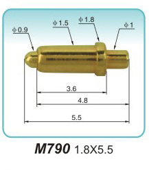 电子弹性触头M790 1.8X5.5