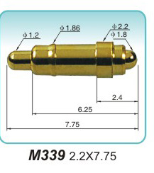 双头弹弹簧针M439 2.5X5.5