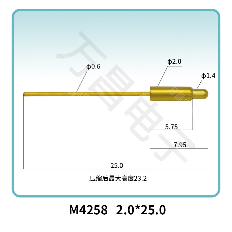 M4258 2.0*25.0