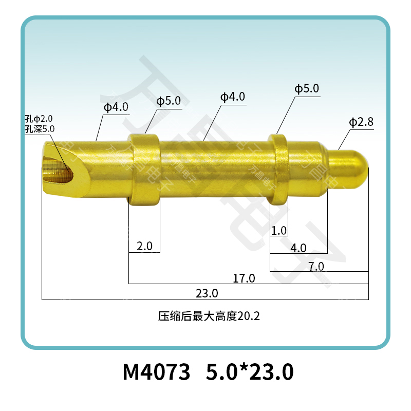 M4073 5.0*23.0